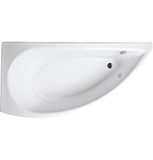 Комплект Акриловая ванна 1MarKa Piccolo L Стандарт 2+ 150x75 см, с каркасом, со сливом-переливом