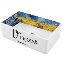 Мойка кухонная Omoikiri Mikura 76-Vangogh white