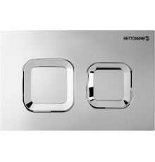 Кнопка смыва BETTOSERB Sava Fix Slim Djerma 40006473 хром глянец