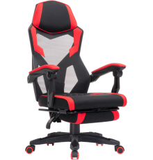 Игровое кресло Woodville Brun red, black