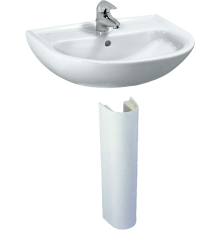 Раковина Laufen Pro 8.1095.3.000.104.1 с пьедесталом