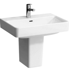 Раковина Laufen Pro S 8.1096.2.000.104.1 55 см, с полупьедесталом