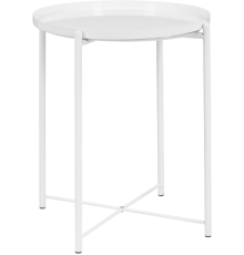 Журнальный столик Woodville Tray 1 со съемной столешницей, white