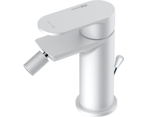 Смеситель для биде Wasserkraft Mindel 8506 белый