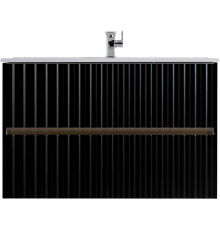 Тумба под раковину Art Max Elegant 90 черная