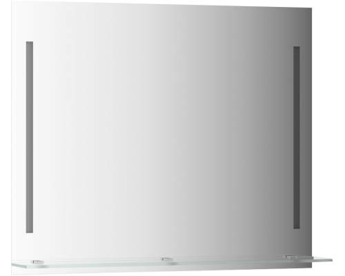 Зеркало Evoform Ledline-S BY 2165 90x75 с полкой