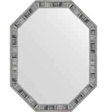 Зеркало Evoform Octagon BY 7416 54х69 состаренное дерево, в багетной раме