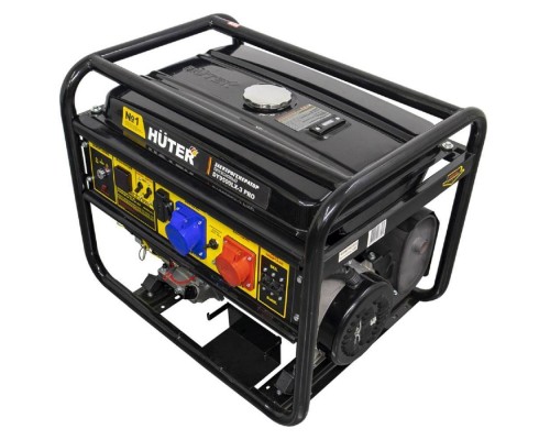 Генератор бензиновый HUTER DY9500LX-3 PRO-электростартер (380В/220В)