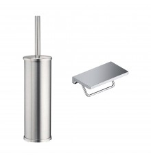 Набор Держатель Wasserkraft K-1425 с полкой для телефона + Ершик K-1047