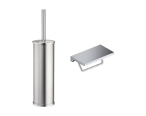 Набор Держатель Wasserkraft K-1425 с полкой для телефона + Ершик K-1047