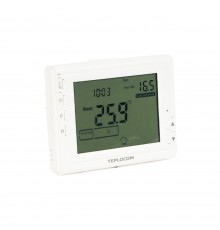 Проводной программируемый комнатный термостат TEPLOCOM TS-Prog-2AA/8A БАСТИОН 912