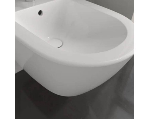 VilleroyBoch Subway 2.0 Биде подвесное 37.5х56.5х28см., 1 отв., цвет: альпийский белый. 54000001