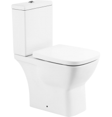 Унитаз-компакт BelBagno Lago BB128CP с микролифтом, бачок BB128T