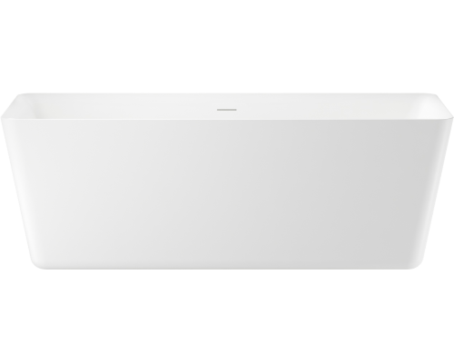 Акриловая ванна Wellsee DeSire 175x75 см, отдельностоящая, белая, на ножках, со сливом-переливом, с донным клапаном, фурнитура золото