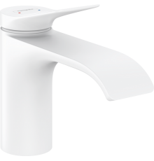 HG 75 012 700 Vivenis Смеситель для раковины 80 мм, гладкий, 5 л/мин 75012700