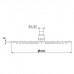 Newform XT Верхний душ, d30см, без кронштейна, G1/2 , цвет: хром. 26534.21.018