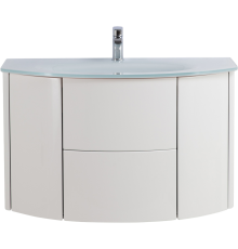 Тумба с раковиной Cezares Eden 91 bianco lucido, раковина 82399