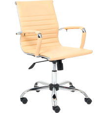 Компьютерное кресло TetChair Urban-low, искусственная кожа бежевая 36-34