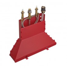 HG 13 444 180 Скрытая часть смесителя на 4 отверстия на борт ванны, ½  13444180