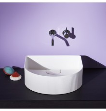 Laufen Sonar Раковина 41x36.5х13 см, без отв., цвет: белый матовый. 8.1234.3.757.112.1