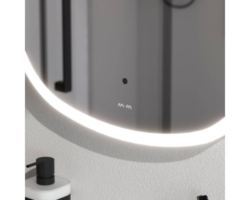 M8FMOX0551WGS Зеркало универсальное с контурной LED-подсветкой, ИК- сенсором, квадрат, 55 см