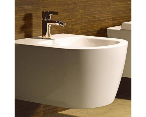 Duravit ME by Starck Биде подвесное 37x48см, с 1 отв., вкл. крепление Durafix, с покрытием WonderGliss, цвет: белый. 22901500001