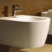 Duravit ME by Starck Биде подвесное 37x48см, с 1 отв., вкл. крепление Durafix, с покрытием WonderGliss, цвет: белый. 22901500001