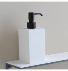 Bertocci Officina 02 Дозатор для жидкого мыла, настольный композит, цвет: белый матовый/черный матовый. 145 0748 0800