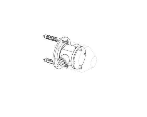 Carimali Встраиваемая часть гигиенического душа. W20110