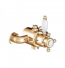 Gattoni Termostatici Термостатический смеситель, цвет: золото. TSRE940D0.I oro