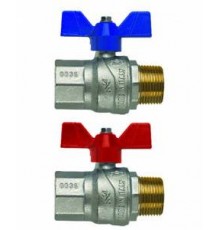 Краны шаровые Кран шаровой EVOLUTION, 3/4ВН, крас.бабочка 86004035