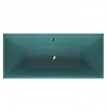 Duravit Vitrium Ванна встраиваемая 180x80см, Sx, с ножками, с2 наклонами для спины, прямоугольная, цвет: аквамарин матовый. 700427HA