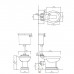 DevonDevon New Etoile, Унитаз 38x64.5см, с низкой трубой, фурнитура хром. IBACZWESCR, IBWCNET, IBCBNET, IBLEVADX/CR, IBBATT-CB/NEWETOILE