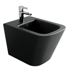 Биде подвесное Ceramicanova Union CN4010MB черное матовое