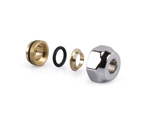 Фитинг SR Rubinetterie для медной трубы, Ø18 x 24/19, цвет хром 0481-1900C0G0