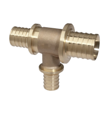 Тройник прямой Hoobs переходный 25х3.5-20х2.8-16x2.2. HB-PEXTA-252016