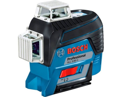 Нивелир лазерный Bosch GLL 3-80C+BM1+LR7+L-boxx