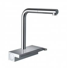 Hansgrohe Aquno Select M81 Смеситель для кухни, 1 отв., с вытяжным душем 2jet, цвет: хром. 73836000