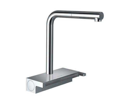 Hansgrohe Aquno Select M81 Смеситель для кухни, 1 отв., с вытяжным душем 2jet, цвет: хром. 73836000