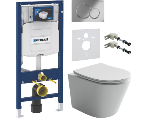 Комплект Унитаз подвесной Ceramicanova Balearica Rimless CN6000 белый + Крепления Geberit Duofix 111.815.00.1 к стене + Шумоизоляция 156.050.00.1 + Инсталляция UP 320 111.300.00.5 + Кнопка Sigma 01 115.770.21.5 хром Комплект Унитаз подвесной Ceramicanova Balearica Rimless CN6000 белый + Крепления Geberit Duofix 111.815.00.1 к стене + Шумоизоляция 156.050.00.1 + Инсталляция UP 320 111.300.00.5 + Кнопка Sigma 01 115.770.21.5 хром