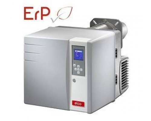 Горелка, Elco, VECTRON ErP, газовая, VG 1.105 E, 1-ступенчатая, с низкими выбросами Low NOx, газовая рампа-d3/4-Rp3/4/TC, пламенная голова-KN, мощность 50 - 105 кВт