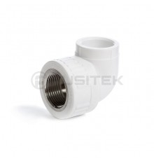 Угольник переходный Fusitek PP-R ВР Ø20х1/2. FT04401