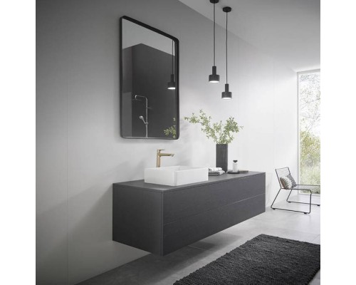 Hansgrohe Talis E Смеситель для раковины, 1 отв., без донного клапана, цвет: шлифованная бронза. 71717140