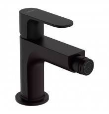 Hansgrohe Rebris S Смеситель для биде, на 1 отв., с донным клапаном, цвет: черный матовый