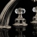 DevonDevon Excelsior King Смеситель для ванны на пять отверстий, цвет: блестящий никель. EXC-KN150NK