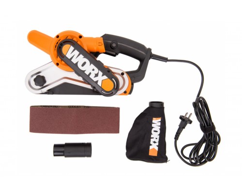 Ленточная шлифмашина WORX WX661.1, 950Вт