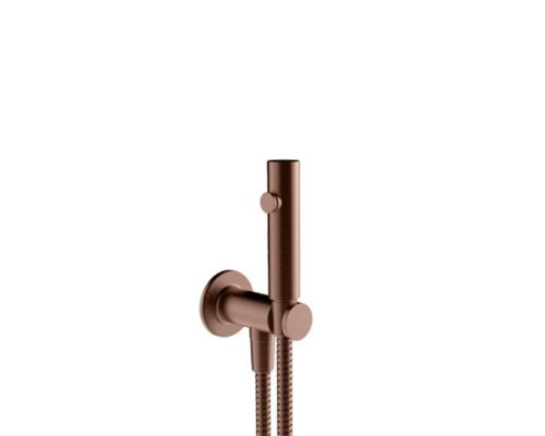Gessi Inciso Гигиенический душ на 1/2, настенный, цвет: brushed copper pvd. 58153#708 Gessi Inciso Гигиенический душ на 1/2, настенный, цвет: brushed copper pvd. 58153#708
