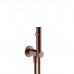 Gessi Inciso Гигиенический душ на 1/2, настенный, цвет: brushed copper pvd. 58153#708