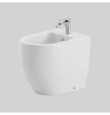 Artceram Monet Биде напольное 36х54х48см., 1 отв., приставное, saniglaze, цвет: белый глянцевый. MNB003 01 00