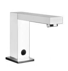 Gessi Rettangolo Электронный смеситель для раковины с кран-фильтром для регулировки температуры и напора воды, цвет: хром. 30501#031